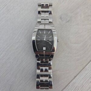 GUESS Analog Watch Womens Silver Wristwatch Bracelet SMALL WRIST
